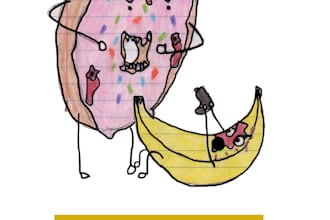 draw the food of your choice killing another food of your choice