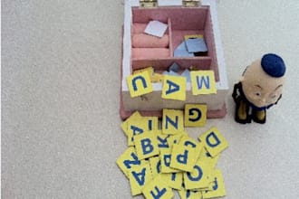 creat a stop motion video with Letters