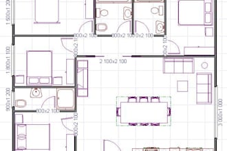 make your draw in an autocad draw