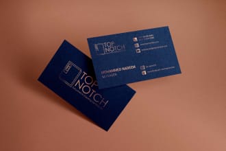 design a professional business card and stationery