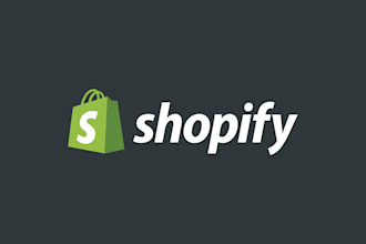 develop a shopify store for you