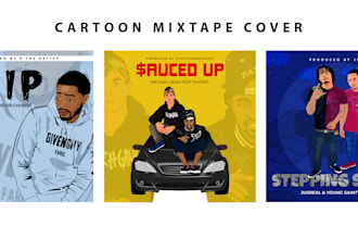 design a killer mixtape cover or album cover