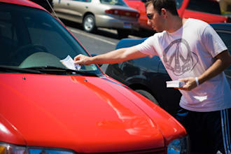 pass out 85 flyers in Hollywood, LA, or my College campus