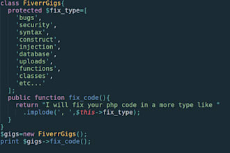 make professional web script for you