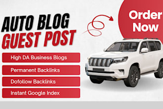 publish high quality auto guest posts on high da automotive blogs