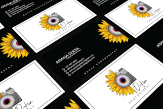 make elegant professional   business cards