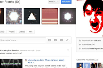 promote anything you want to my 13500 google plus followers ranked 977 in the world