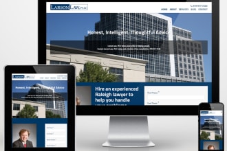 design a professional law firm website