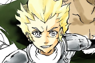 draw you a MANGA style anything