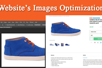 optimize resize images of any website