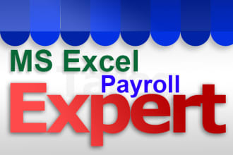 prepare ms excel payroll