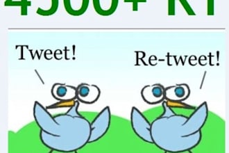 give you 5100+ retweet and 5100+ favorites in 8 hours