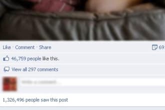 post anything to my HUGE facebook page with 390000+ real active fans