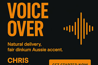 voice a professional australian male voice over