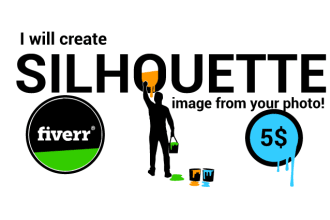 create silhouette image from your picture