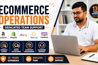manage your ecommerce operations with a dedicated team