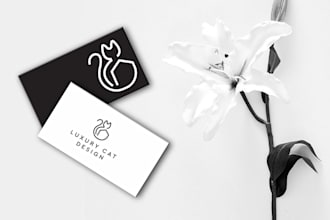 design an elegant and professional business cards
