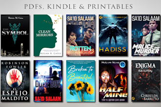 design professional kindle, ebook and createspace cover