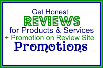review your Product or Service and Promote it to 10K Followers