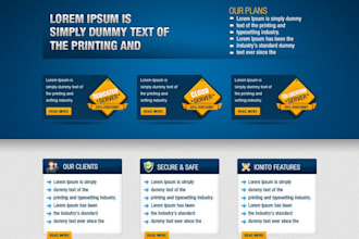 give you a professional web hosting site design