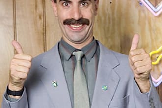 as Borat say anything you want