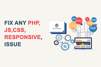 fix any php,js,css,responsive, opencart issue