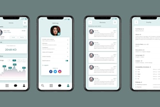 design wireframe, interactive prototype for your mobile app