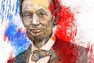 draw your potrait with color splash mood style
