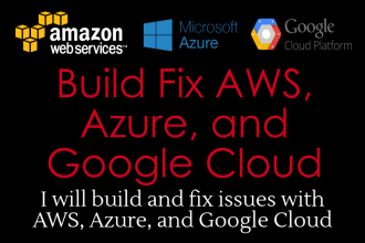 fix issues with AWS azure and google cloud