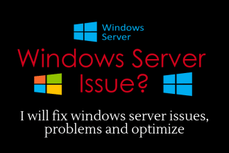 fix windows server issues and optimize