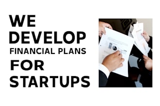 develop financial plans for startups