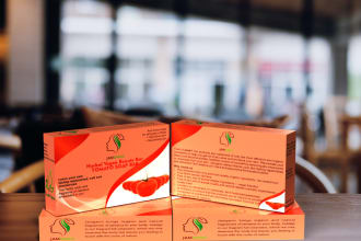 design mockup, label, product packaging in coreldraw