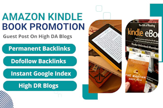 do amazon kindle book promotion and book marketing