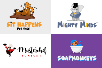 design a cute creative and versatile icon illustration logo