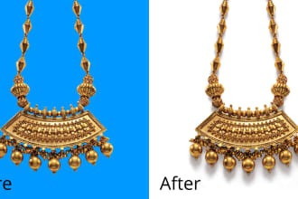 do photoshop editing with color and background change