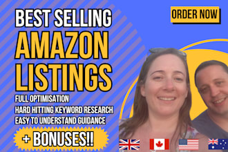 write an amazon SEO listing and product description
