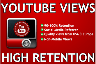 provide You 2000+++ YOUTUBE Views To Your Video