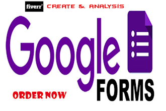 make google form, online questionnaires,analysis