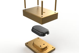 design part for injection mold using solidworks