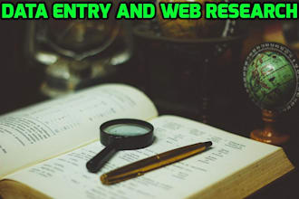 be your web researcher