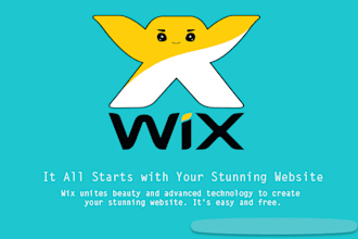 make professional dynamic wix website