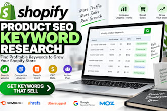 find profitable SEO keywords for shopify products