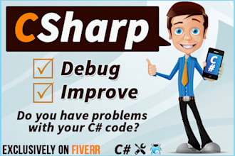 debug or improve your CSharp APPLICATION