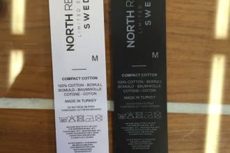 design washing,cleaning,laundering instructions label
