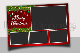 create custom photobooth template