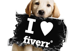 put your Logo with cute Dog