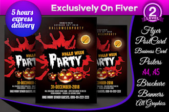 design best professional flyers, brochures any graphics