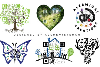 create custom qr code design with your logo