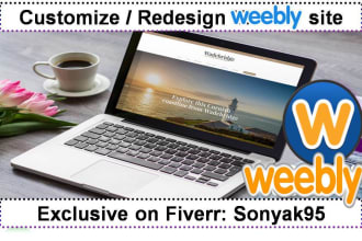 do professional weebly design or redesign weebly website