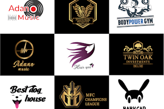 design visually attractive logo for your business